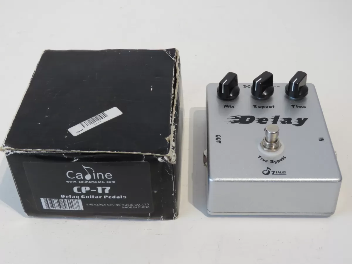 Caline (Zealux) CP-17 Delay Guitar Effects Pedal – Mint & Boxed