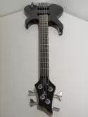 2008 Traben Standard 4 String Active Bass Guitar in Black Made in Korea