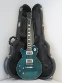 2006 Left-Handed Gibson Les Paul Standard Limited Edition Electric Guitar in Pacific Reef Blue