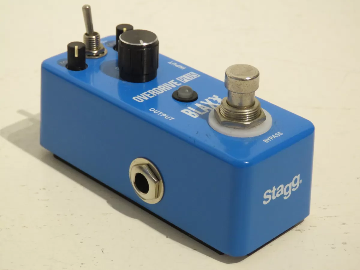 Stagg Blaxx Overdrive Plus Guitar Effects Pedal – Mint