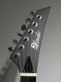 Lindo Dark Defender Semi Chambered Electric Guitar Thinline in Matte Black