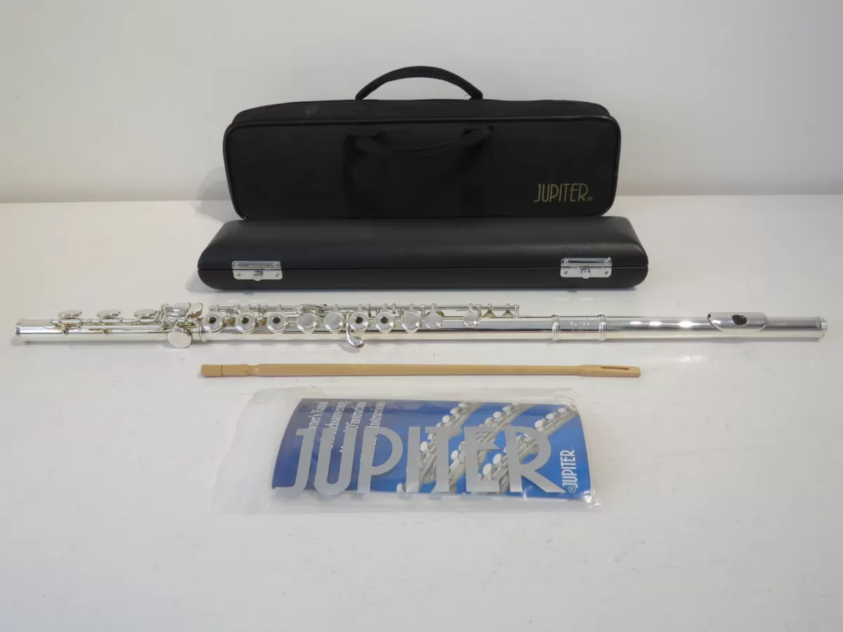 Jupiter YFL-611 RBS Open Hole Flute with B Foot & Solid Silver Head