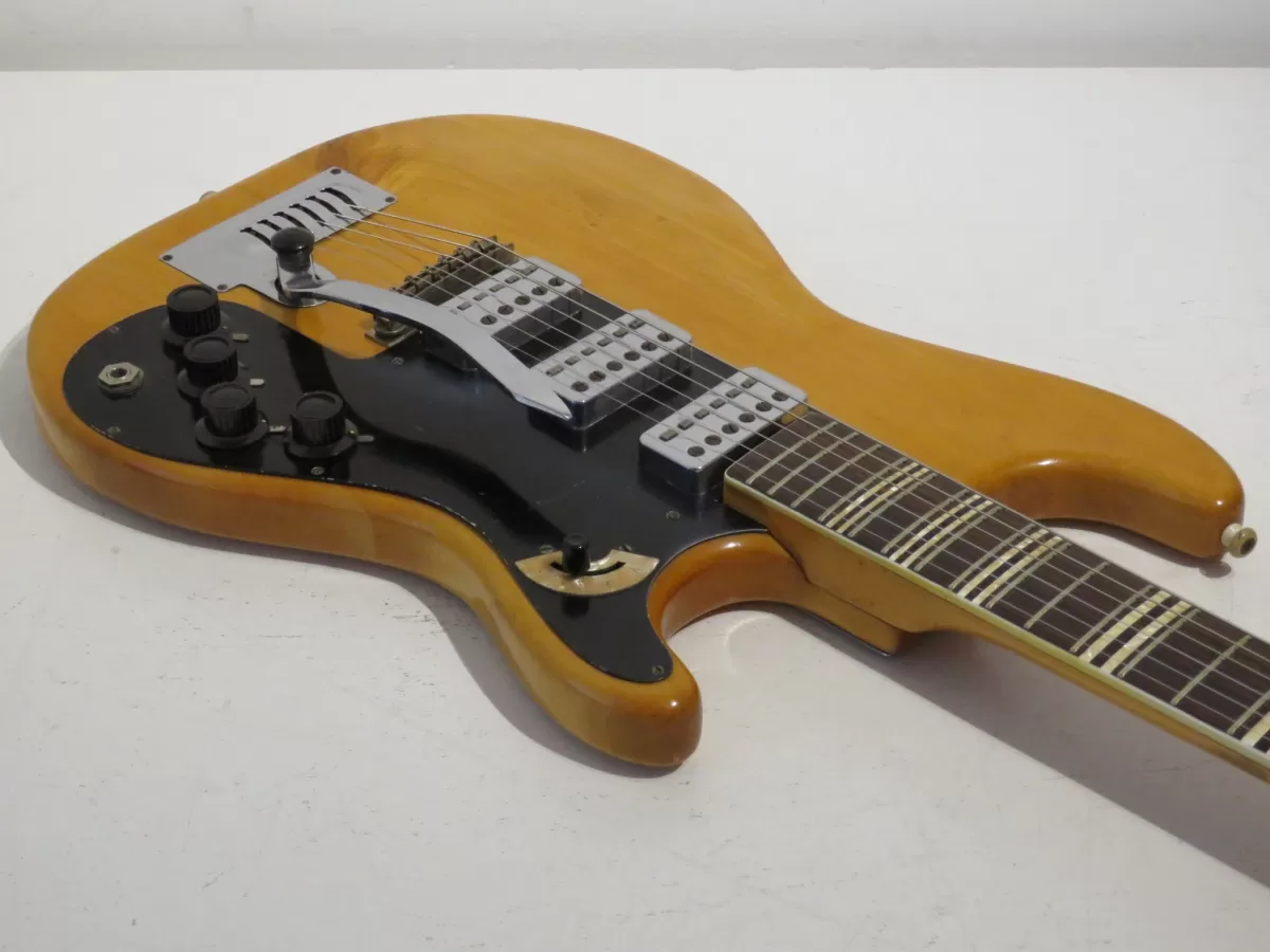 1963 Hofner Super Solid III in Natural with Case - Superb Vintage Guitar
