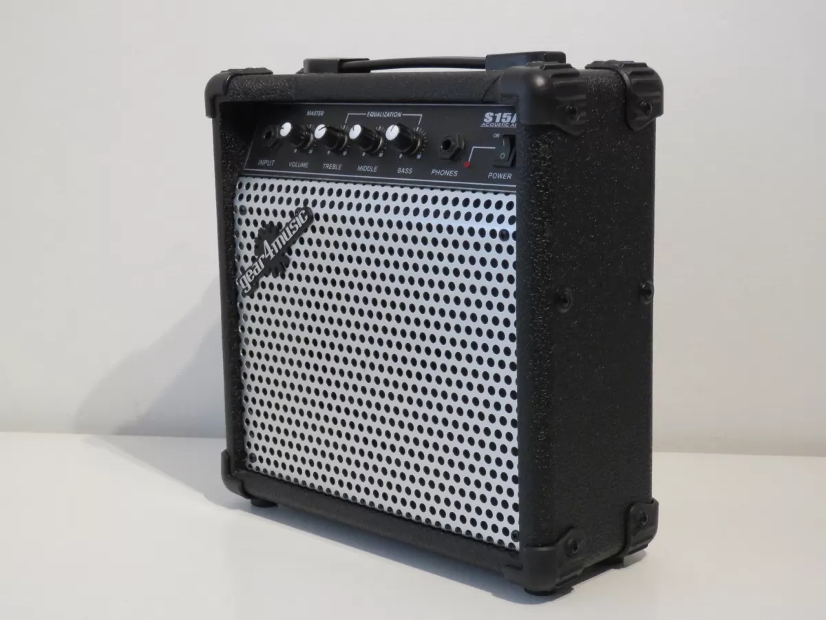 Gear4Music S15A 15w Acoustic Guitar Amplifier Combo