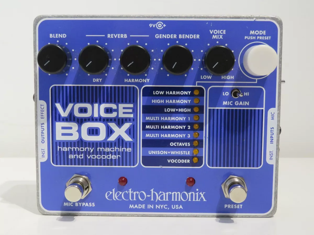 Electro Harmonix Voice Box Harmony/Vocoder - Near Mint with Box & PSU