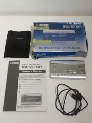 Boss Micro BR Digital Recorder with Box, Manual, USB and SD Card