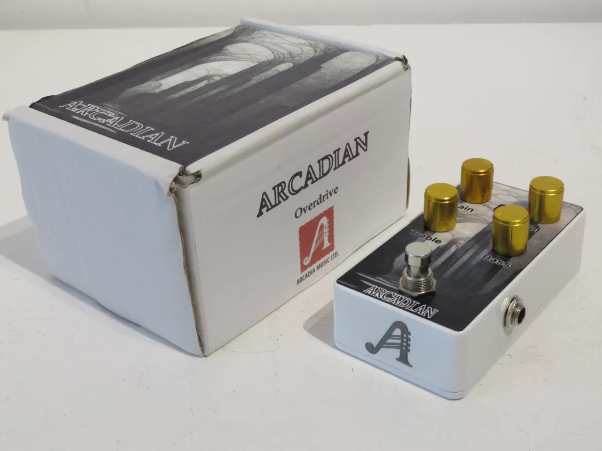Arcadian Transparent Overdrive Guitar Effects Pedal – Mint & Boxed