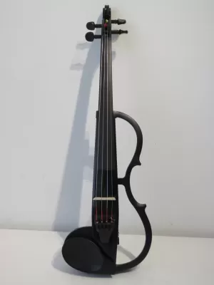 Yamaha SV-110-v Viola Scale Silent Violin/Viola with Bow and Extras