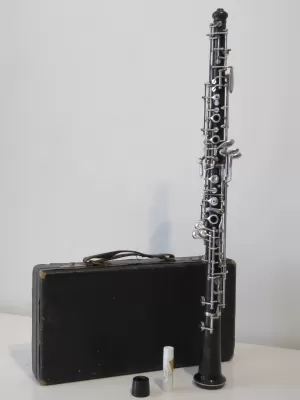 1970's Gebruder Moennig Wooden Oboe in Great Condition