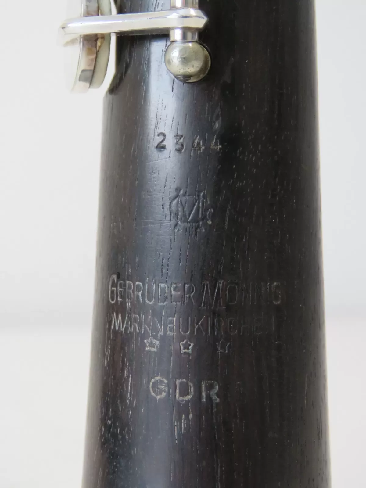 1970's Gebruder Moennig Wooden Oboe in Great Condition