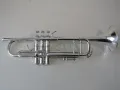 Late 90's Bach Stradivarius Model 37 Bb ML Trumpet in Silver with Case