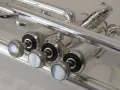 Late 90's Bach Stradivarius Model 37 Bb ML Trumpet in Silver with Case