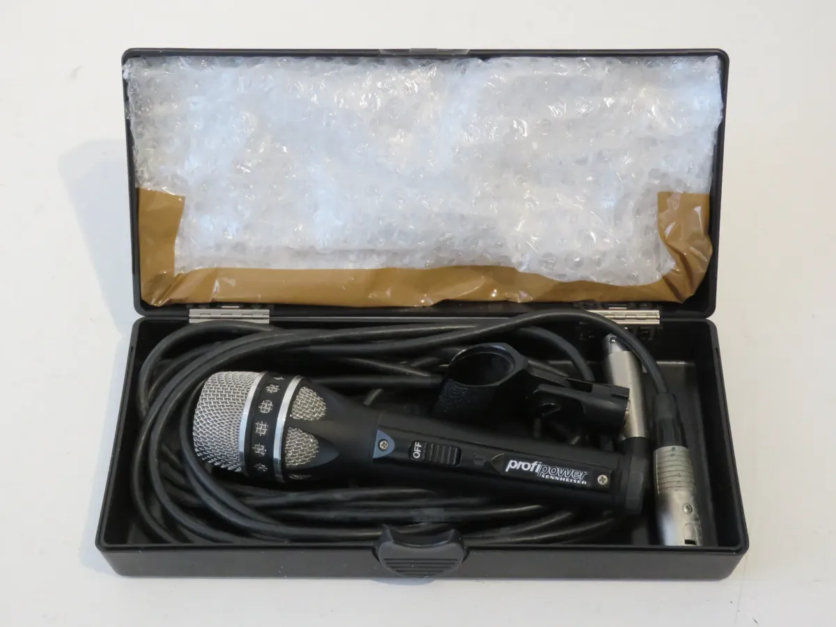 Sennheiser Profipower MD431 Dynamic Vocal Microphone with Case