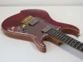 Vola Zenith RV MEM Electric Guitar in Tribal Red with LED Fret Lights - MiJ