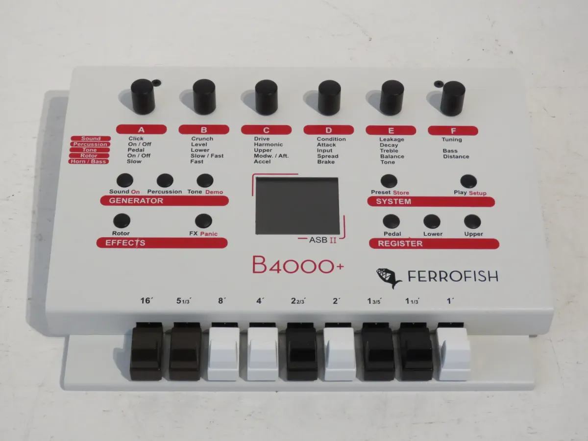 Ferrofish B4000+ Organ Expander/Emulator Module – Mint & Boxed