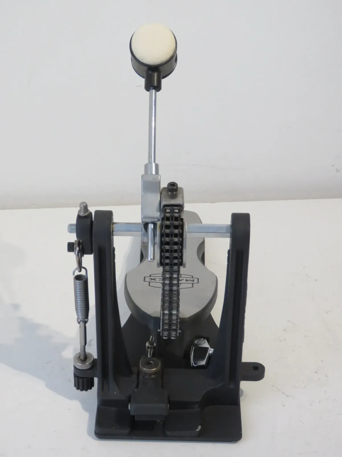 Mapex P410 Single Bass Drum Pedal - Reversible Beater - Chain Drive