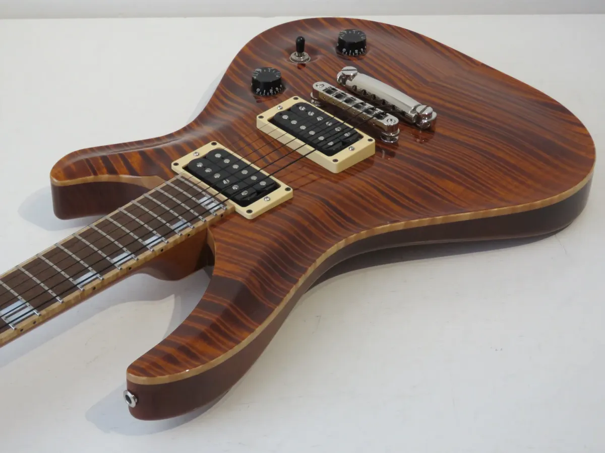 2010 David Thomas McNaught Phoenix Rising Electric Guitar in Tigers Eye