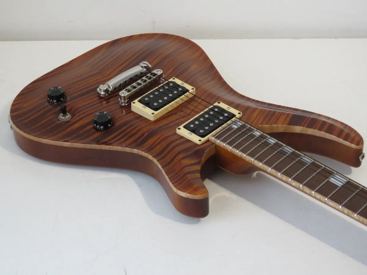 2010 David Thomas McNaught Phoenix Rising Electric Guitar in Tigers Eye