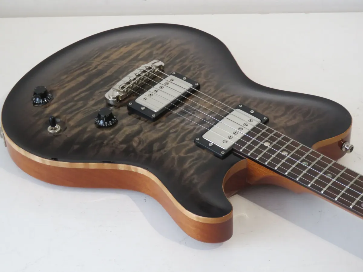 2007 Nik Huber Dolphin II in Charcoal Burst with Case - Near Mint - Superb!