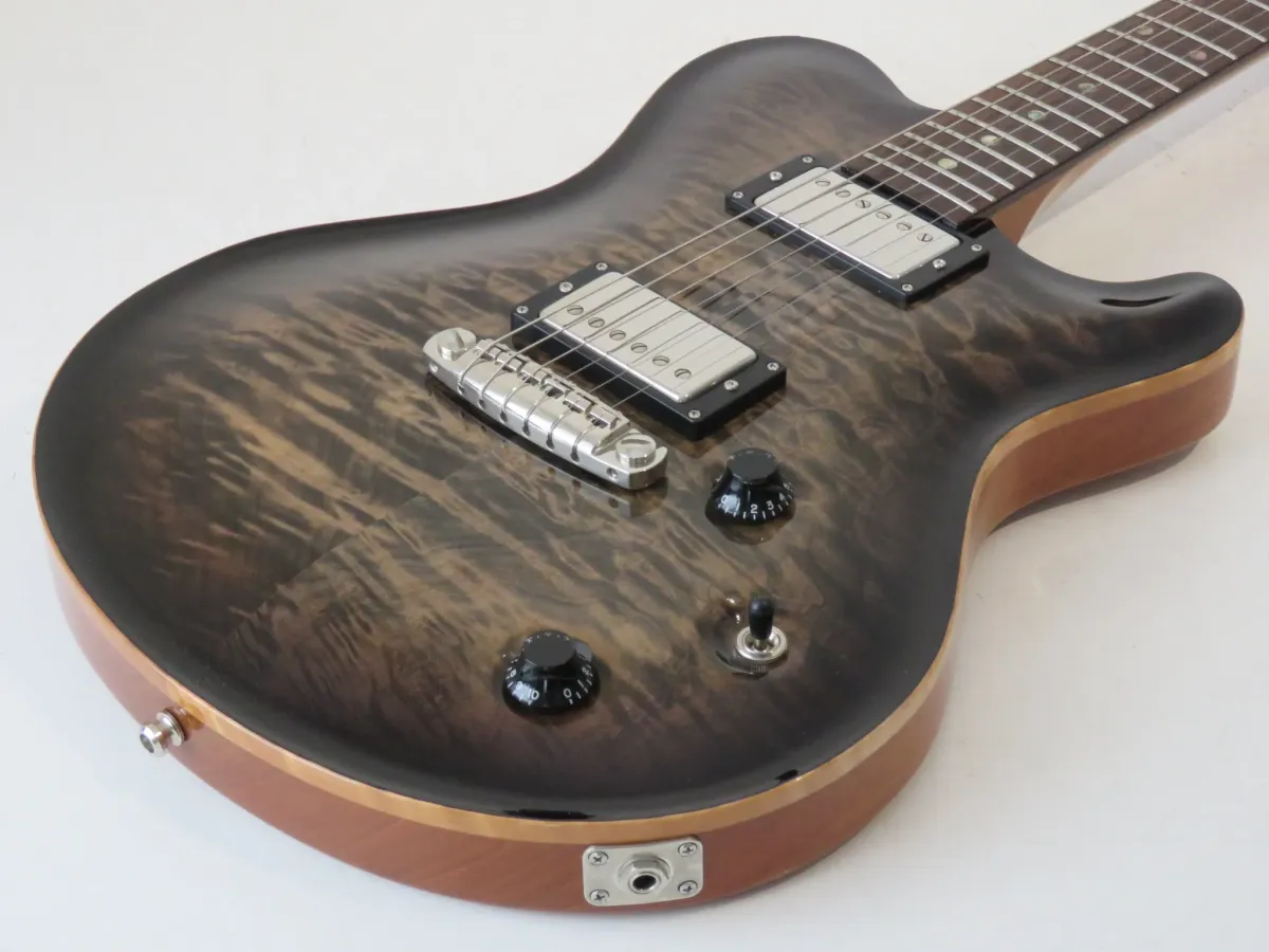 2007 Nik Huber Dolphin II in Charcoal Burst with Case - Near Mint - Superb!