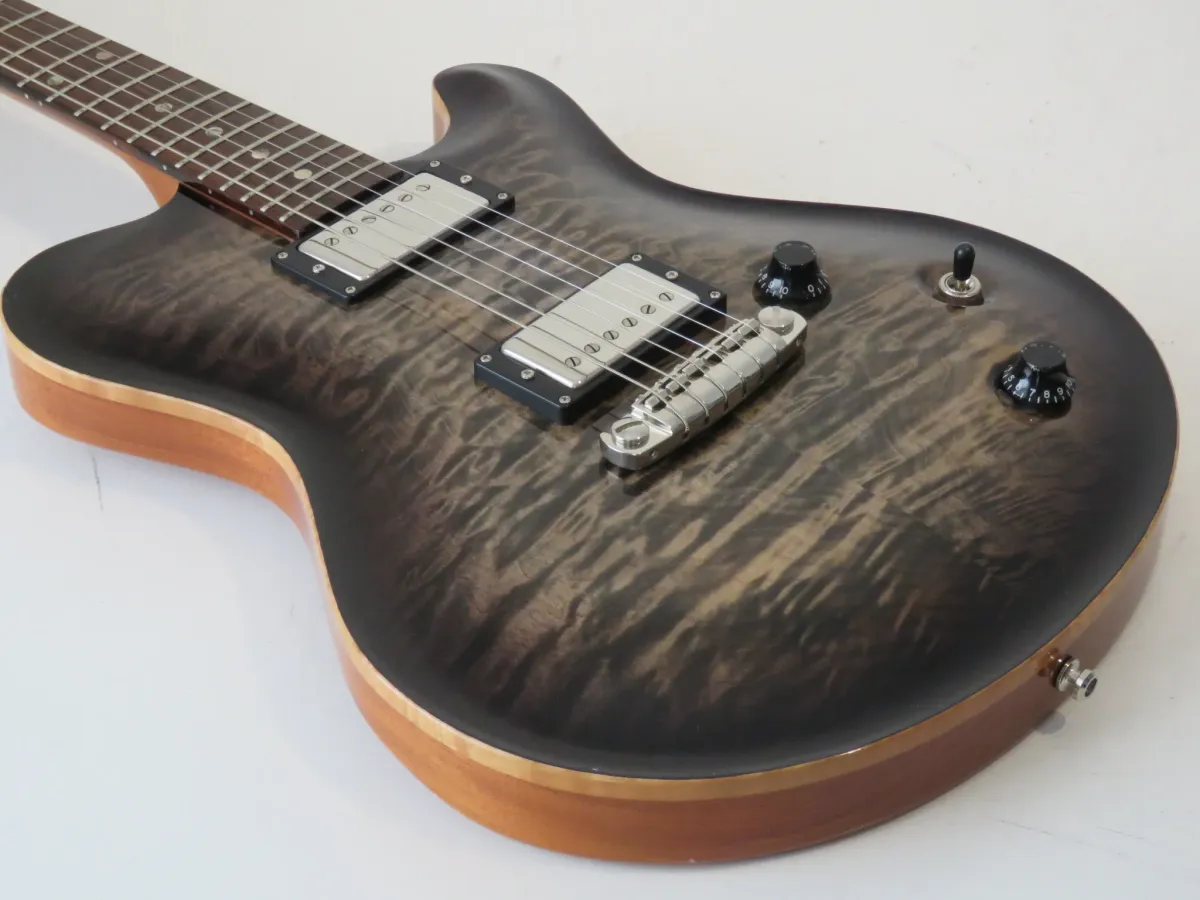 2007 Nik Huber Dolphin II in Charcoal Burst with Case - Near Mint - Superb!