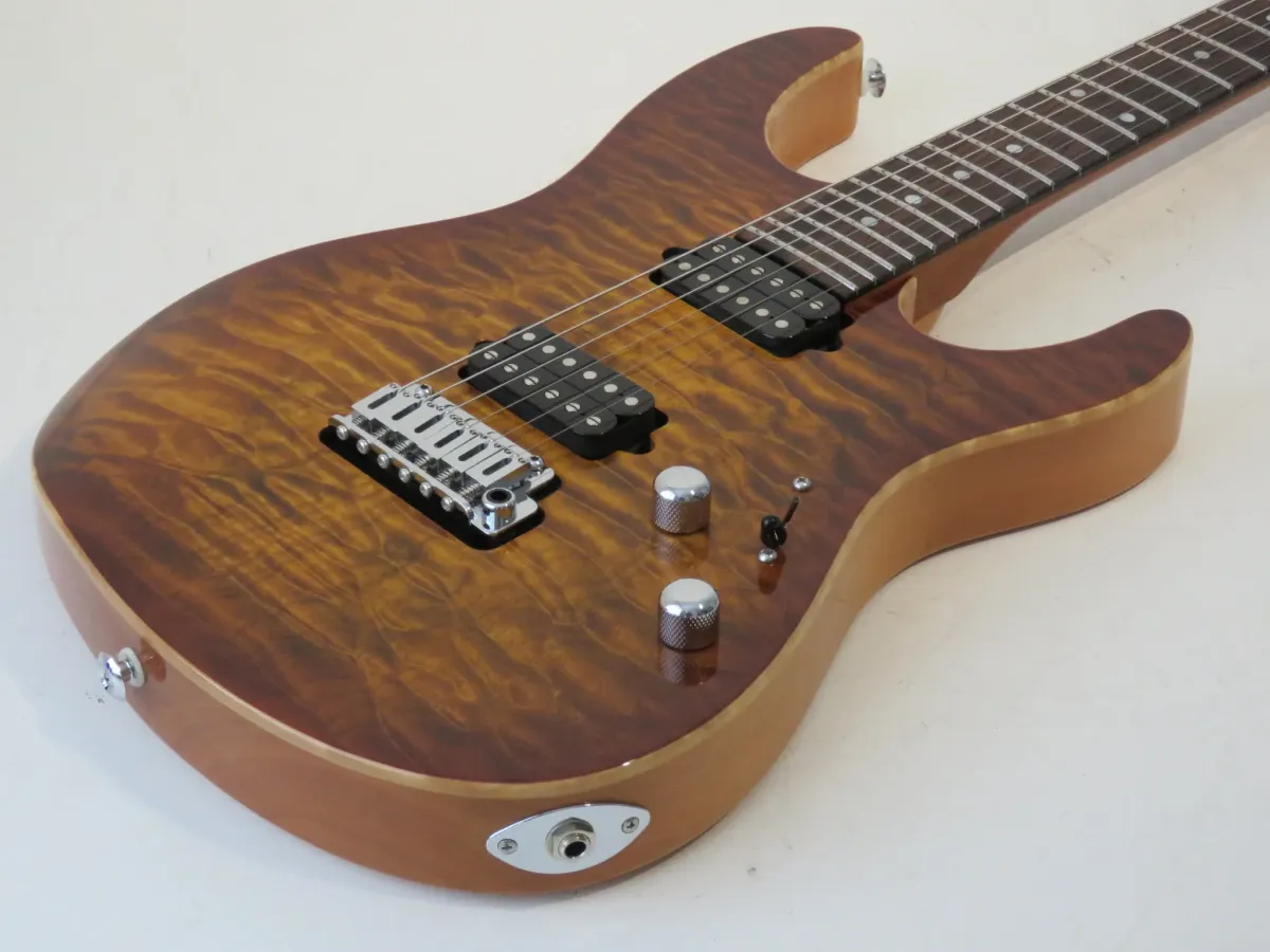 2010 Suhr Modern Electric Guitar with Quilt Top in Bengal Burst – Stunning