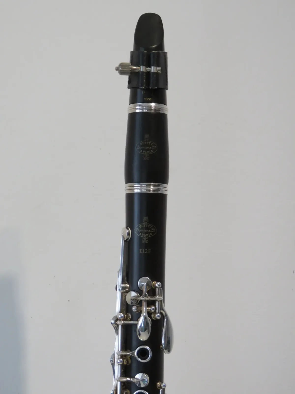 Buffet Crampon E12F Grenadilla Wood Bb Clarinet with Extras