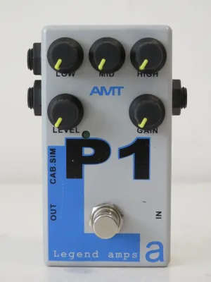 AMT Electronics Legend Amps P1 Preamp/Distortion Guitar Effects Pedal