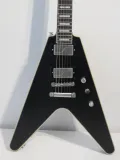 2022 Epiphone Flying V Prophecy Electric Guitar in Aged Black with Gig Bag - Near Mint