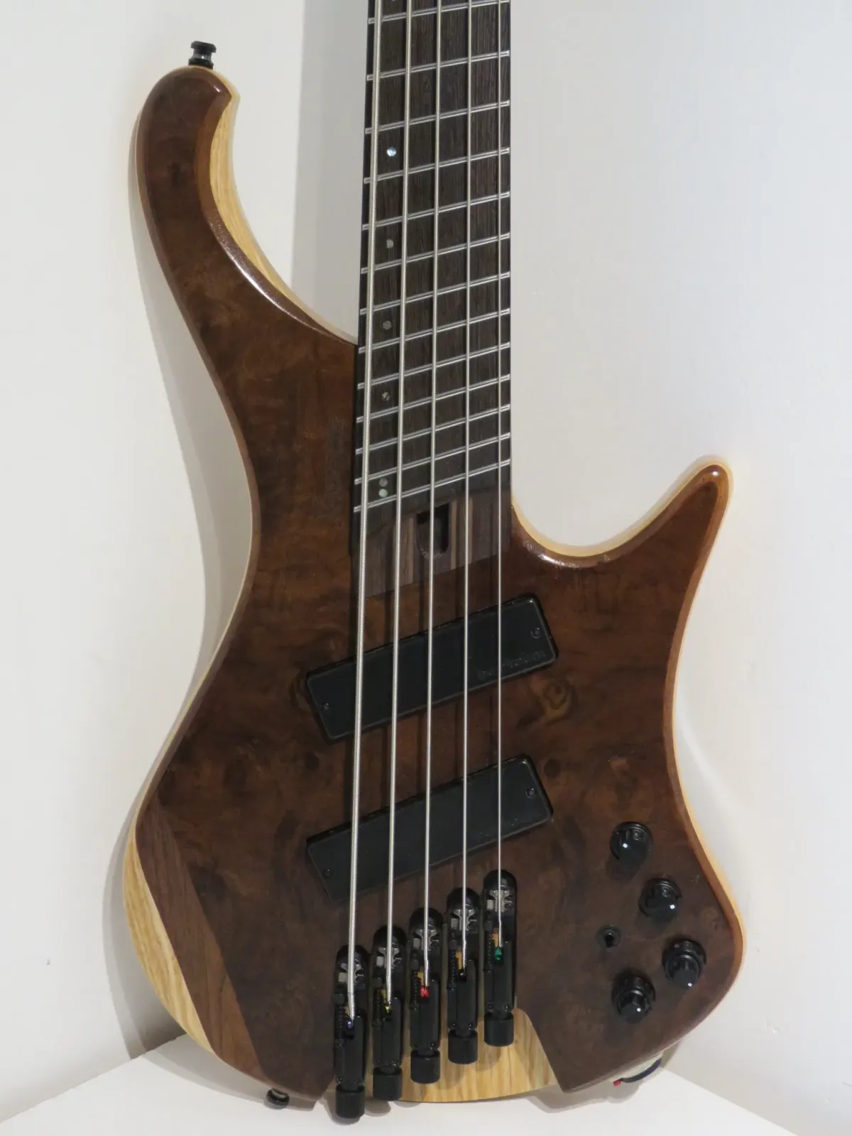 2023 Ibanez EHB 1265MS-NML Fan Fret 5 String Bass Guitar – Mint