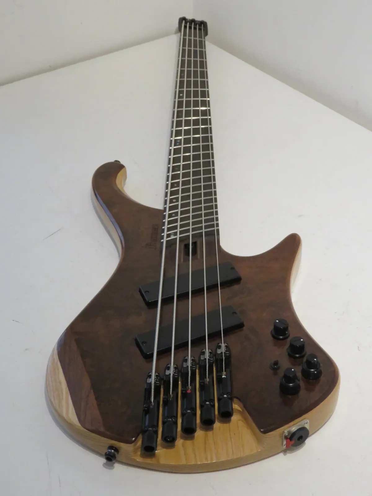 2023 Ibanez EHB 1265MS-NML Fan Fret 5 String Bass Guitar – Mint