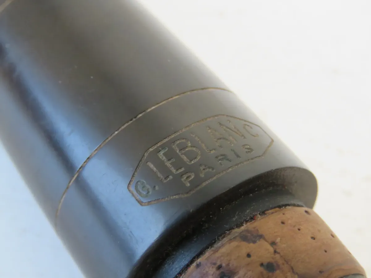 Vintage LeBlanc Paris Clarinet Mouthpiece