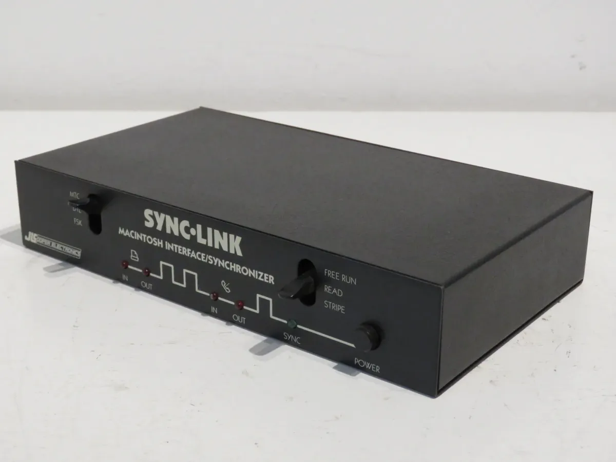 JL Cooper Sync Link Macintosh Interface/Synchronizer with Powery Supply