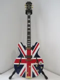 2014 Epiphone Ltd Edition Union Jack Sheraton with Case & Certificate