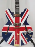 2014 Epiphone Ltd Edition Union Jack Sheraton with Case & Certificate