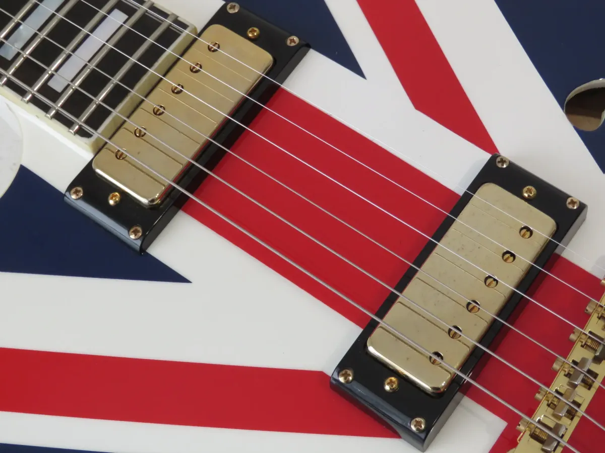 2014 Epiphone Ltd Edition Union Jack Sheraton with Case & Certificate