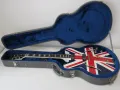 2014 Epiphone Ltd Edition Union Jack Sheraton with Case & Certificate