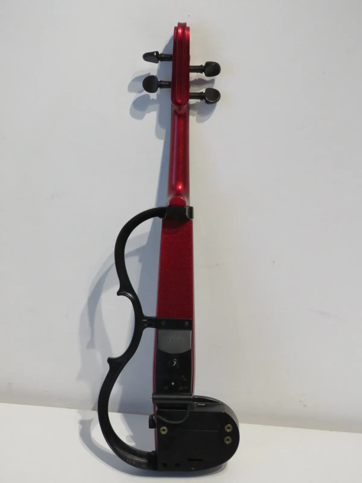 Yamaha SV110 Electric Silent Violin in Red with Case and Werner Bow