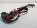 Yamaha SV110 Electric Silent Violin in Red with Case and Werner Bow