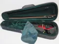 Yamaha SV110 Electric Silent Violin in Red with Case and Werner Bow