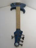 2009 MTD Kingston Artist 5 String Bass Guitar in Trans Blue with Gig Bag