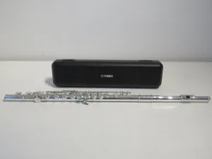 Yamaha 211 Silver Plated Flute with Case - Perfect Student Instrument