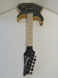 Ibanez RG370 AHMZ SWT Electric Guitar in Silver Wave Black - Mint