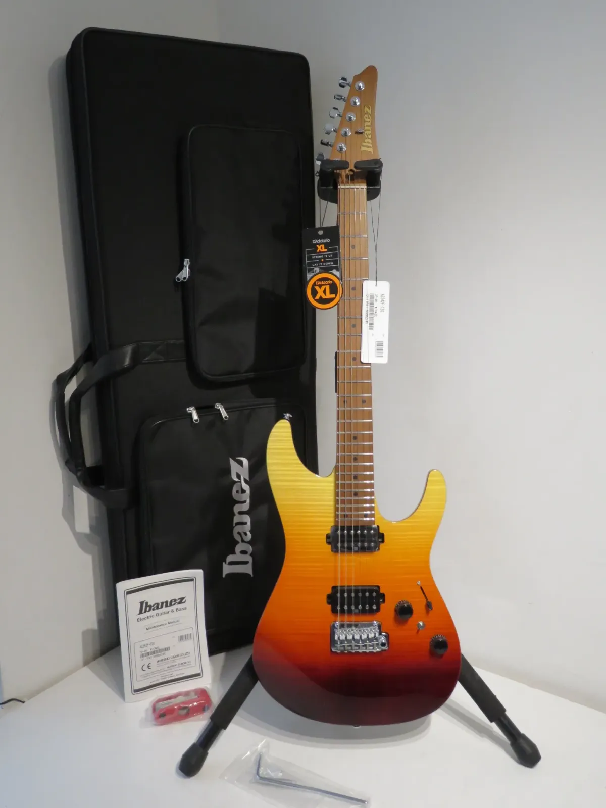 2018 Ibanez Premium AZ242F Tequila Sunrise – Mint & Unused