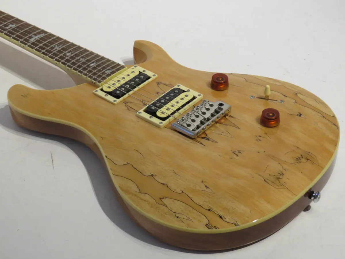 PRS SE Custom 24 Ltd Edition Spalted Maple Electric Guitar with Gig Bag