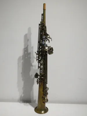 Conn Selmer Premiere PSS380 Soprano Saxophone Vintage Finish – Mint