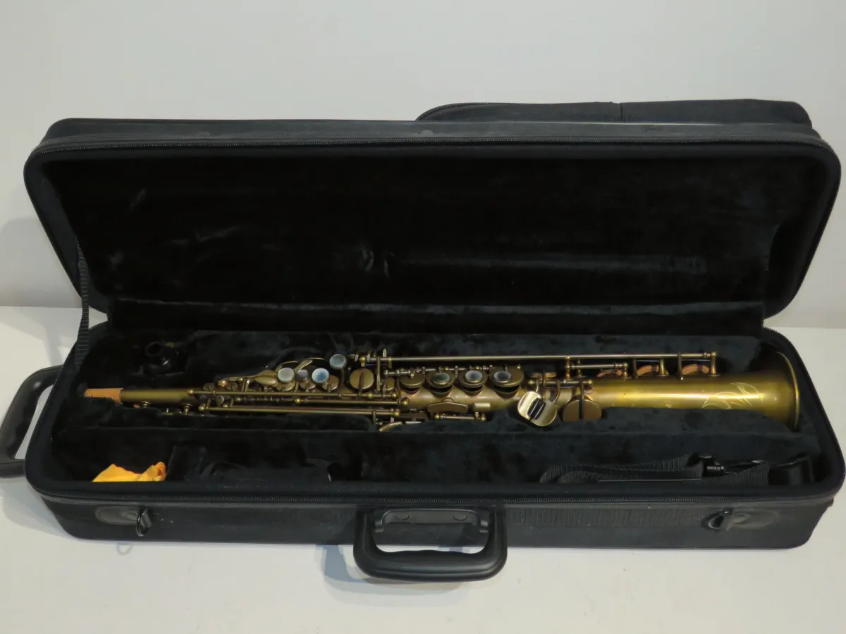 Conn Selmer Premiere PSS380 Soprano Saxophone Vintage Finish – Mint