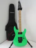 Dean Custom Zone II Nuclear Green Electric Guitar with Gig Bag