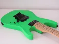 Dean Custom Zone II Nuclear Green Electric Guitar with Gig Bag