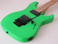 Dean Custom Zone II Nuclear Green Electric Guitar with Gig Bag